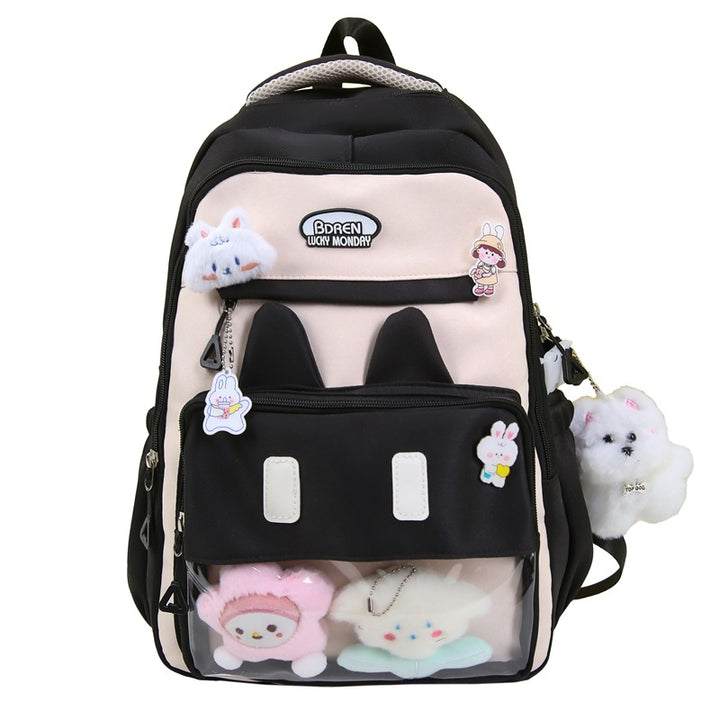 Cute Character Design Tote Bag Bowlift