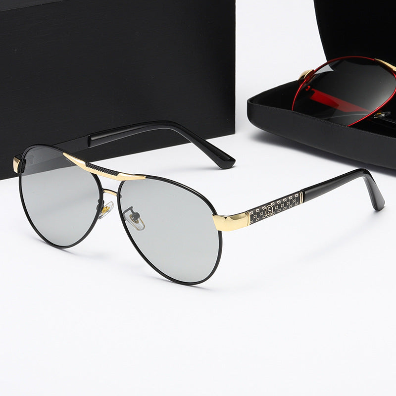 Ladies elegant metal sunglasses Bowlift