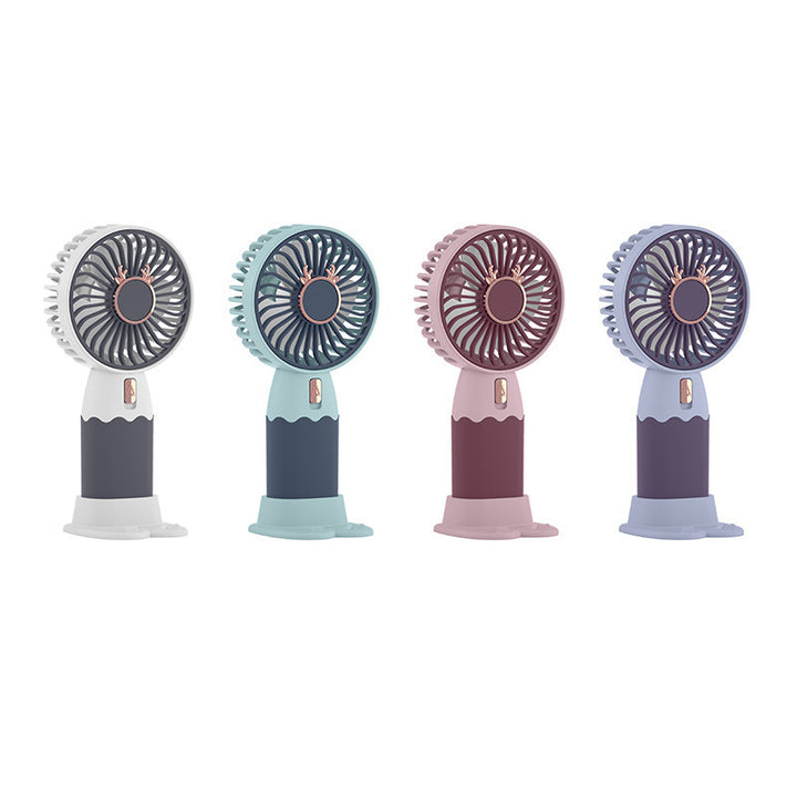 Women's Handheld Cooling Fan with USB Charging Function Bowlift