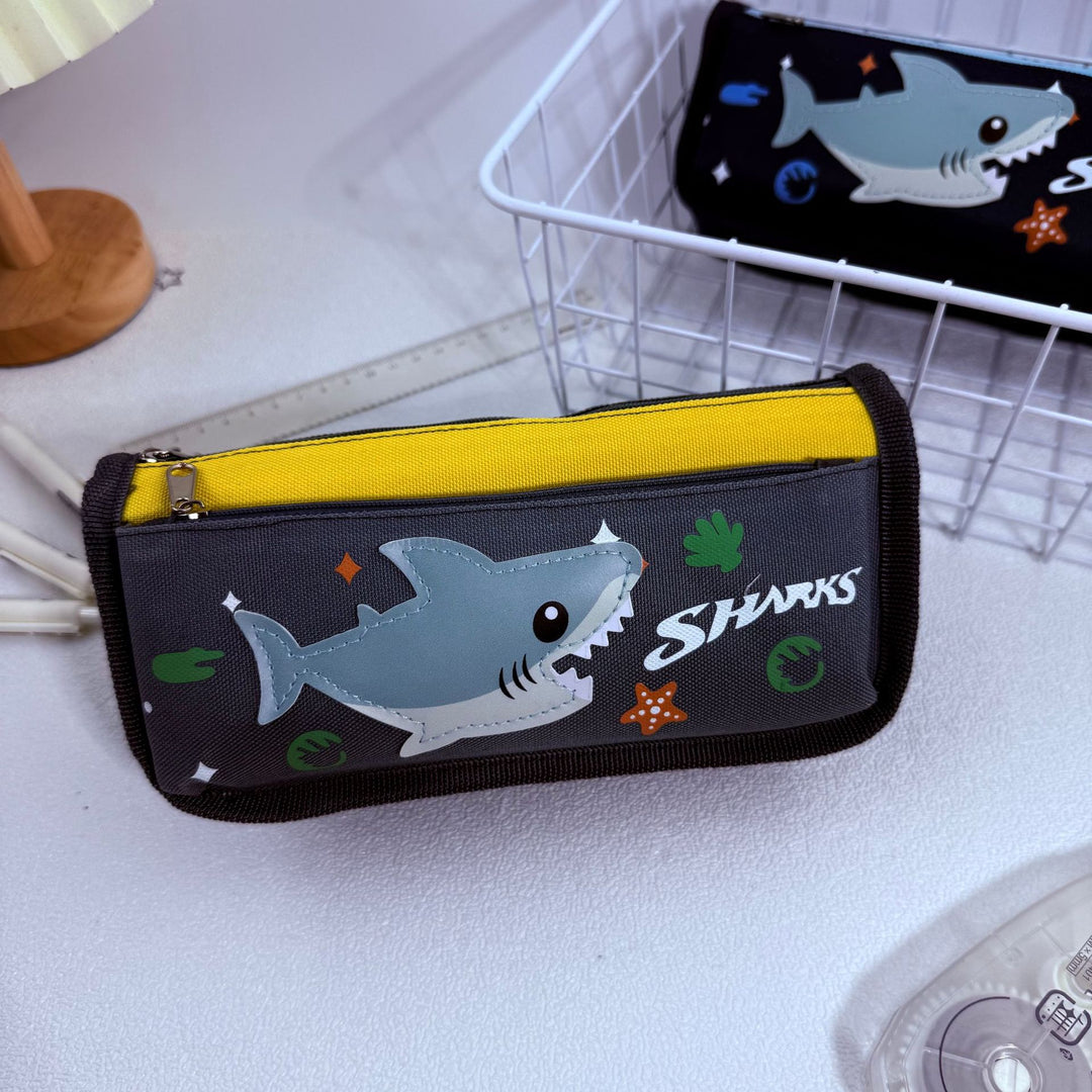 Stylish Shark Design Pencil Case Bowlift