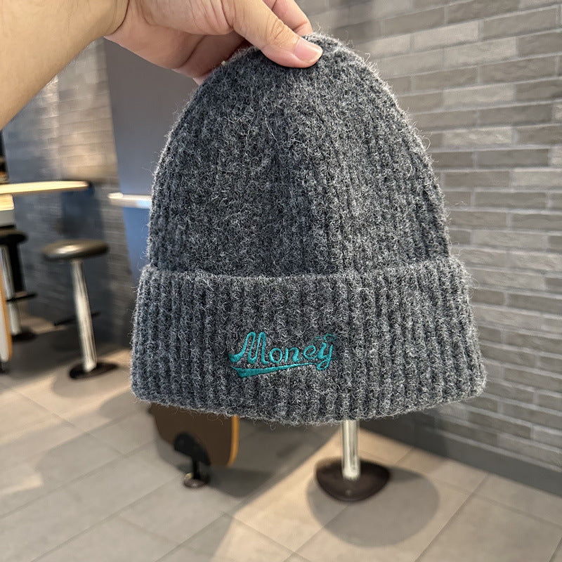 Ribbed Knit Beanie Hat