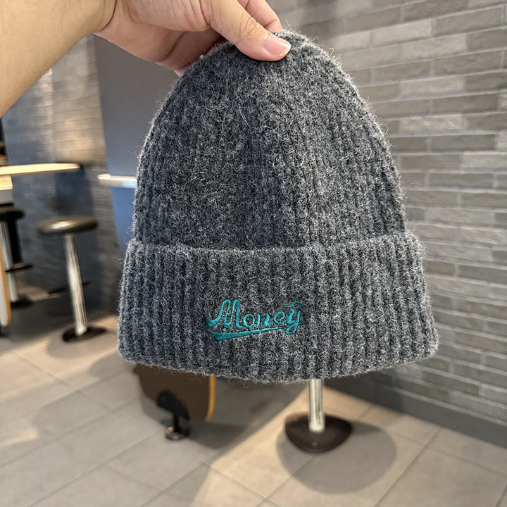 Ribbed Knit Beanie Hat