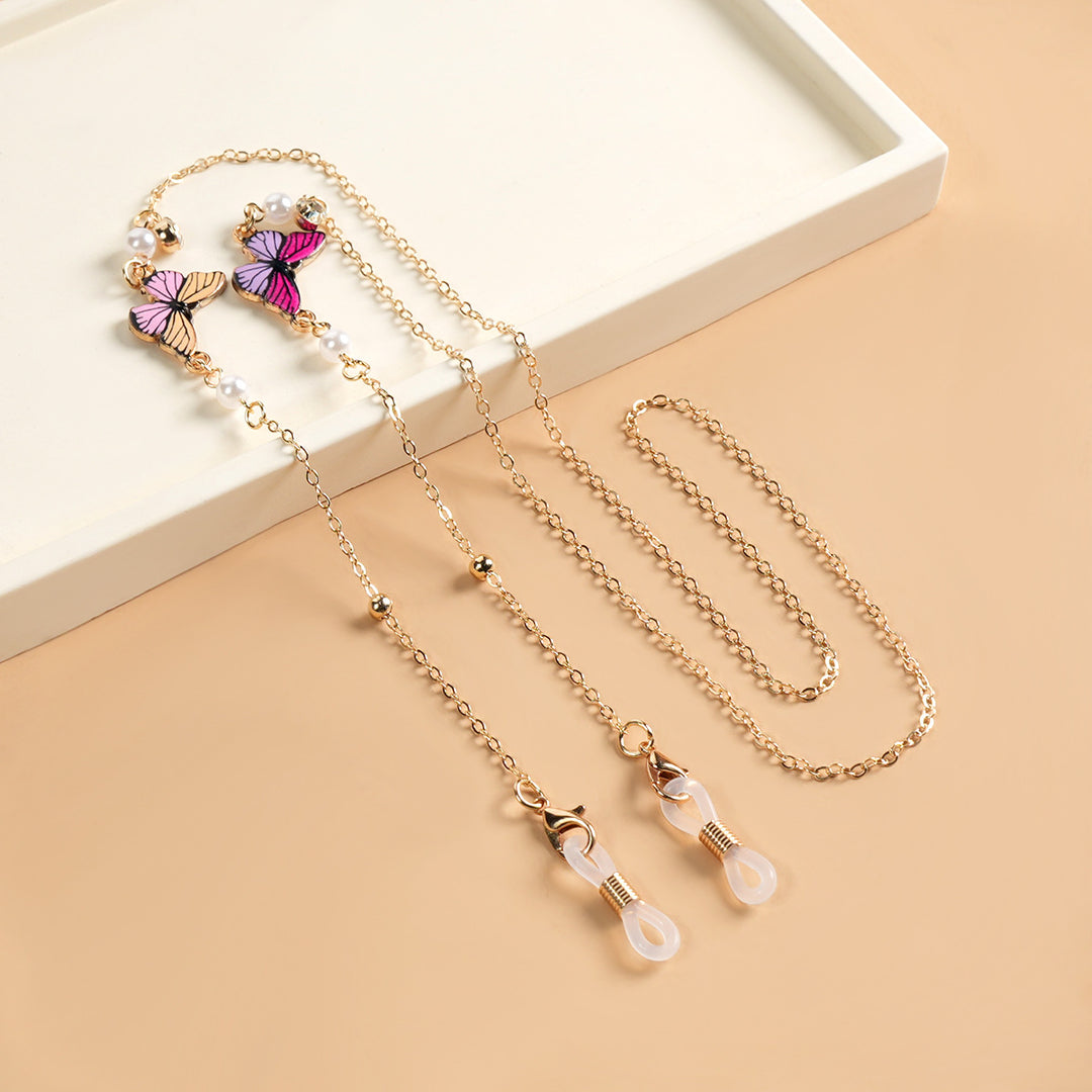 Butterfly-Themed Eyewear Chain Bowlift