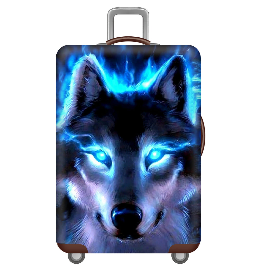 Unisex Hard-shell Travel Suitcase with Funny Panda Design Bowlift