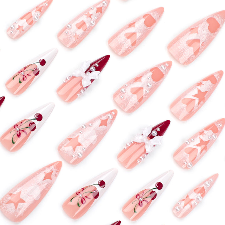 Artificial Nail Art with Festive Designs Bowlift