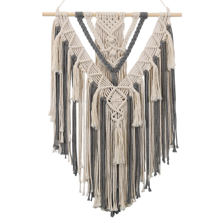 Macrame Wall Hanging with Fringes Bowlift