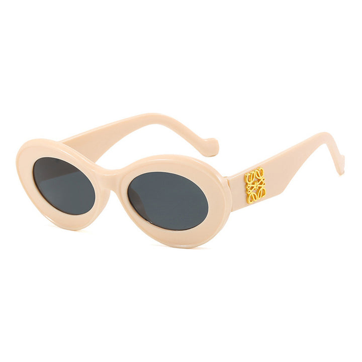 Ladies elegant curved sunglasses Bowlift
