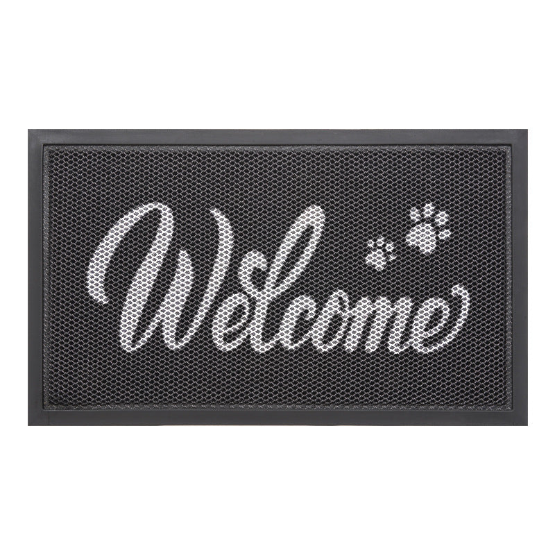 Textured Welcome Entrance Mat Bowlift