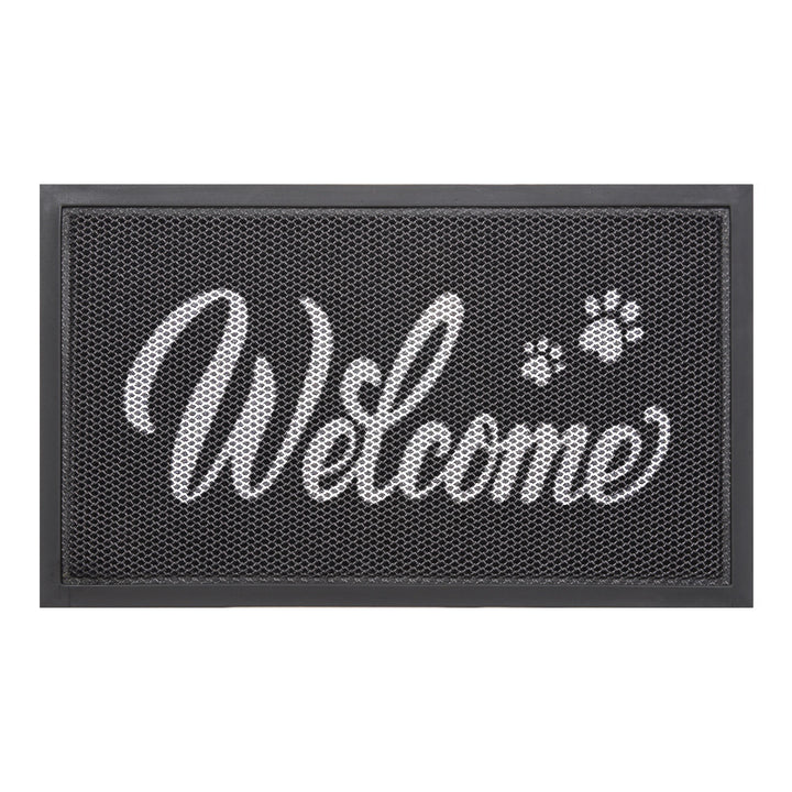 Textured Welcome Entrance Mat Bowlift