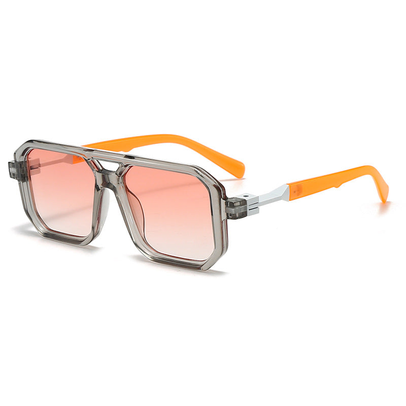 Ladies stylish oversized sunglasses with geometric frame Bowlift