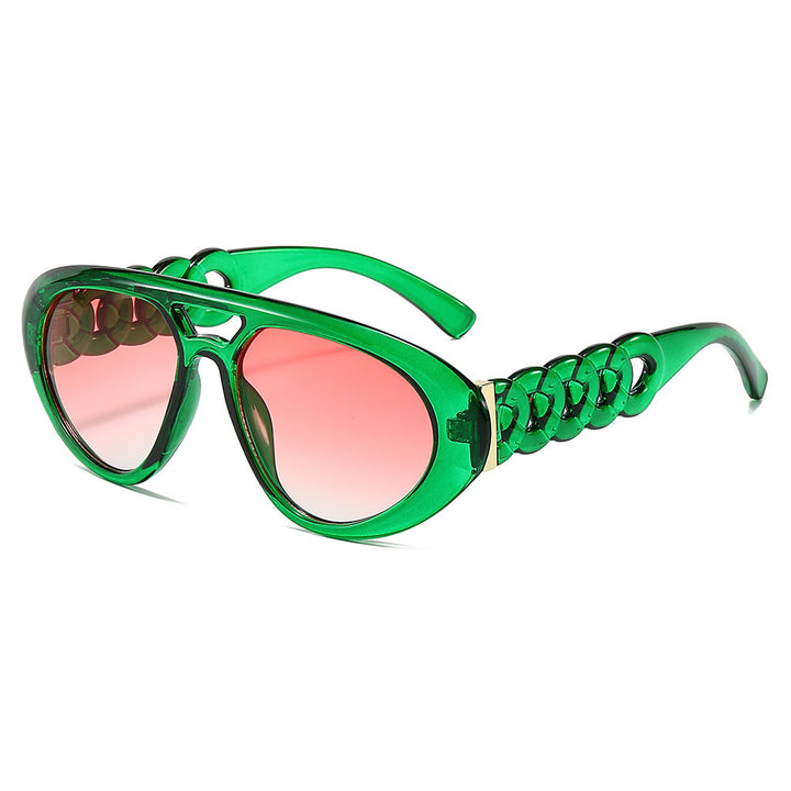 Fashion-Forward Oversized Shield Sunglasses Bowlift