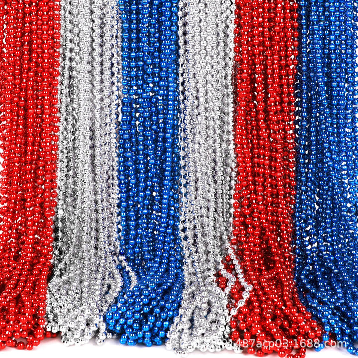 Unisex nano garland made of metallic bead chains for party decoration and craft projects Bowlift