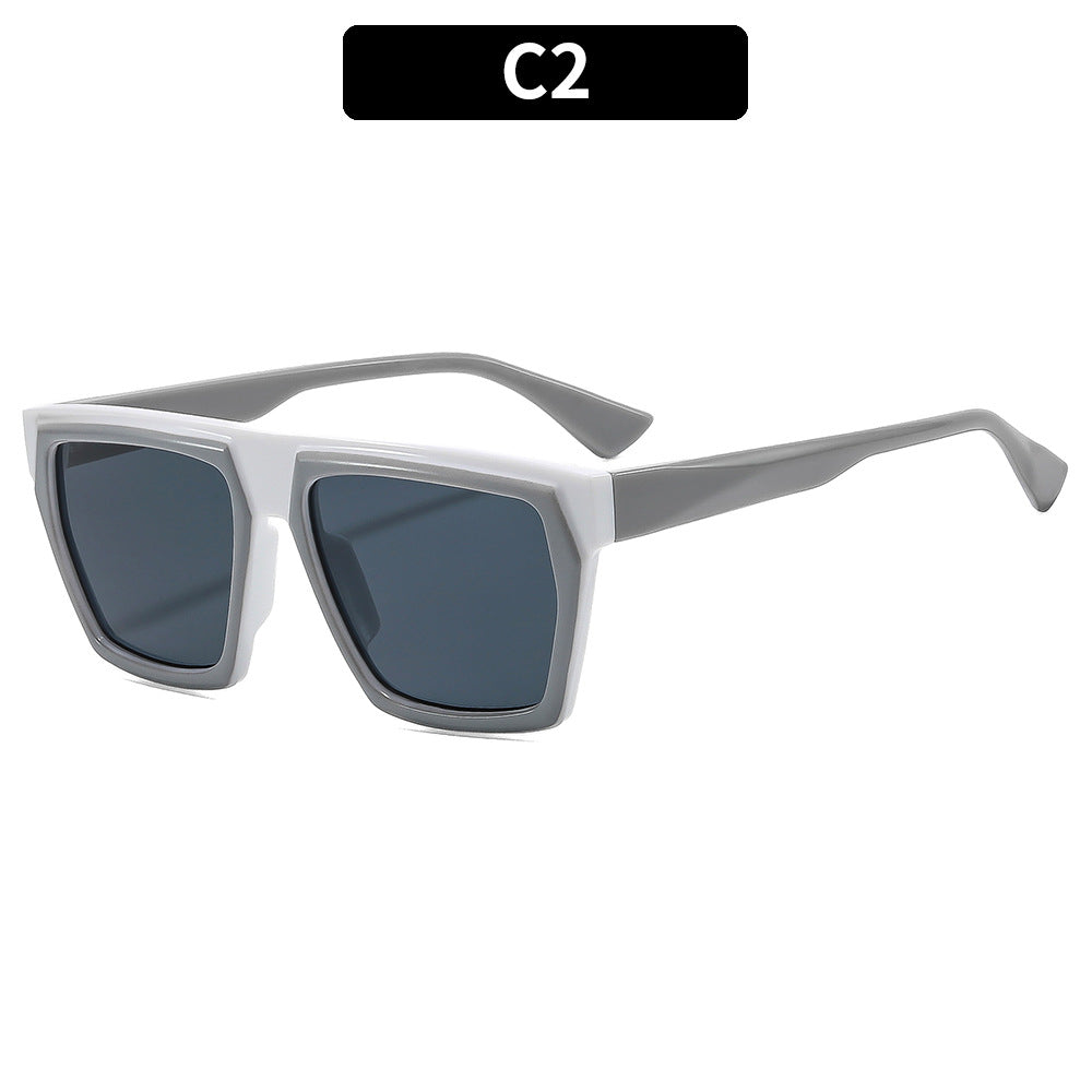 Bold Geometric Square Sunglasses