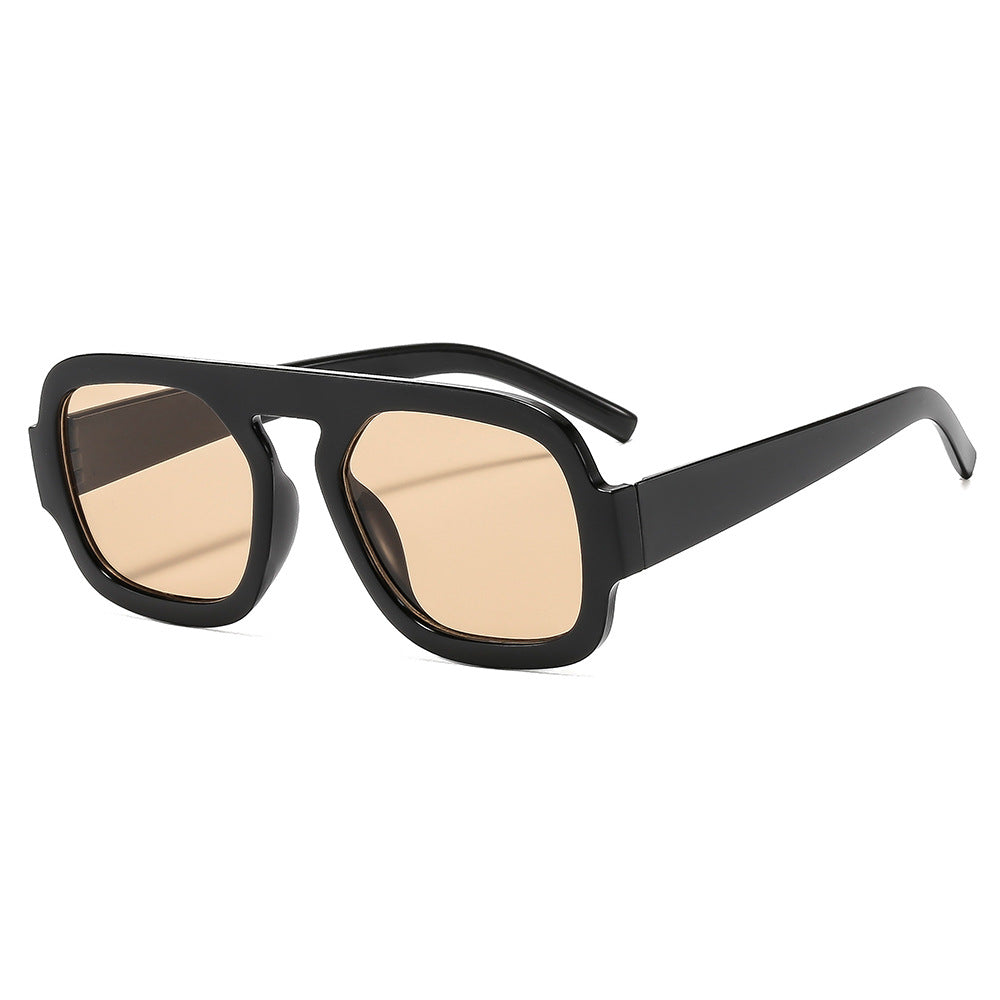 Men's Bold Retro-Inspired Square Sunglasses Bowlift