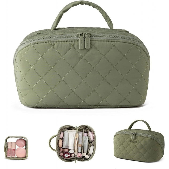 Cosmetic Storage Bag with Structured Design Bowlift