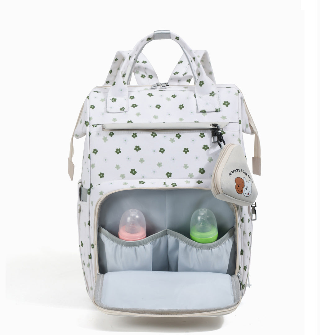 Stylish Floral Pattern School Backpack Bowlift