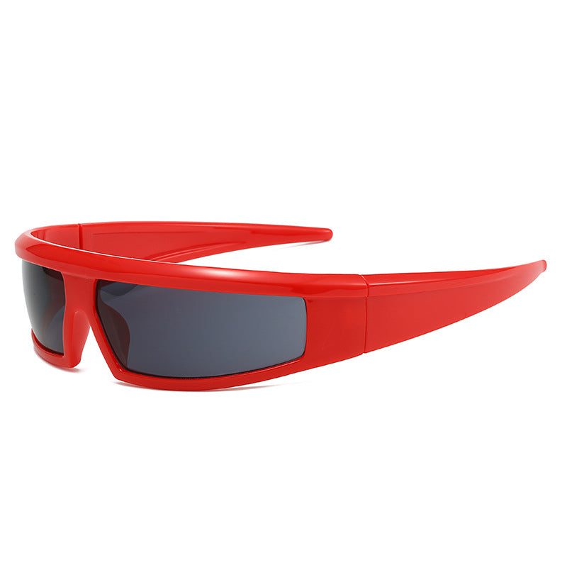 Women's Sporty Sunglasses with Robust Full Rim Design Bowlift