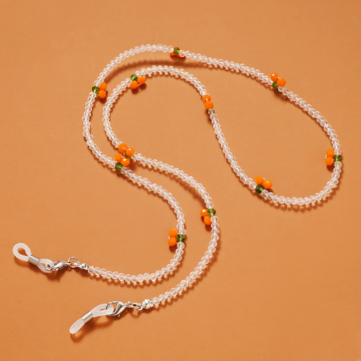 Charming Beaded Eyewear Chain Bowlift