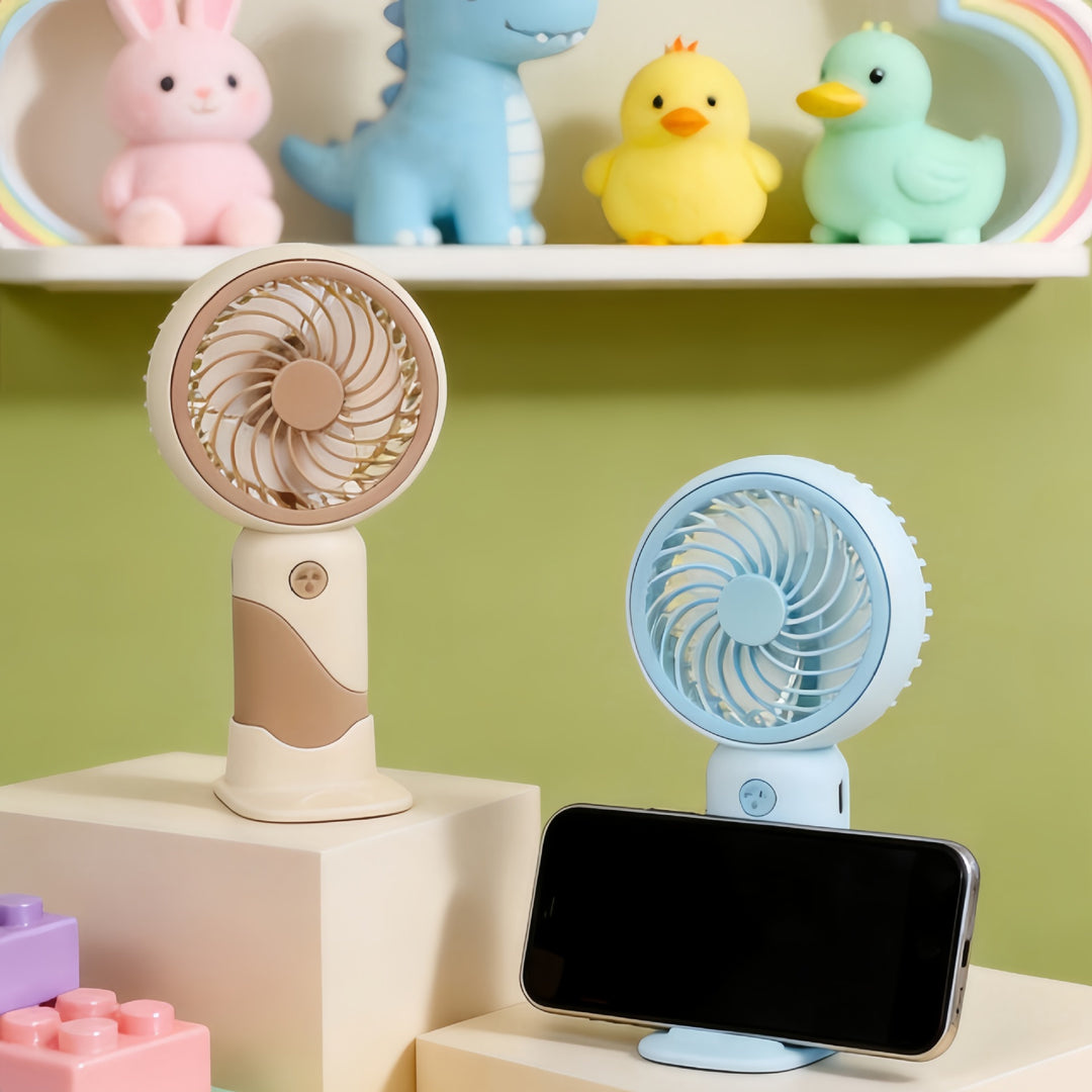 Unisex Portable Table Fan with USB Connection Bowlift