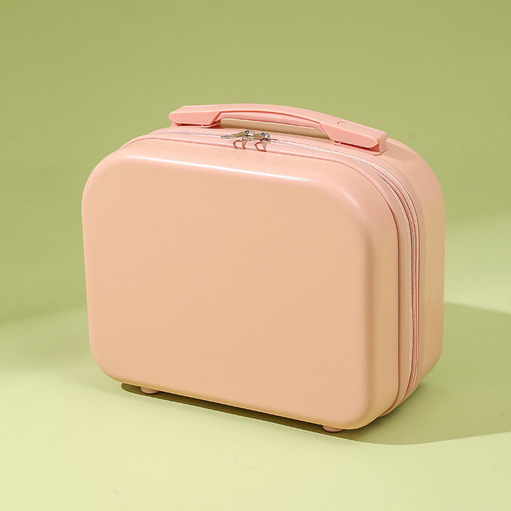 compact hard-shell cosmetic and travel vanity case with dual top handles Bowlift