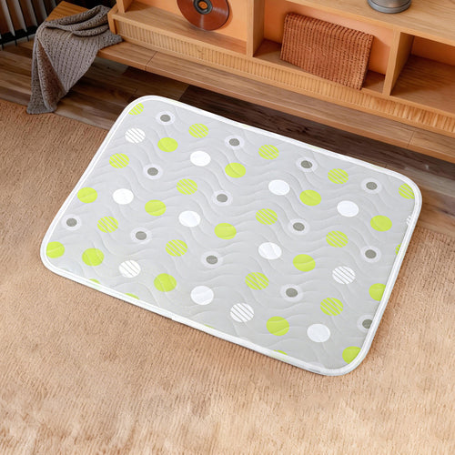 Women's anti-slip kitchen mat with decorative pattern Bowlift