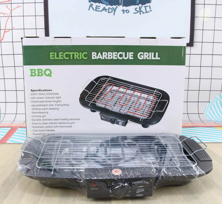 Electric Indoor Barbecue Grill Bowlift