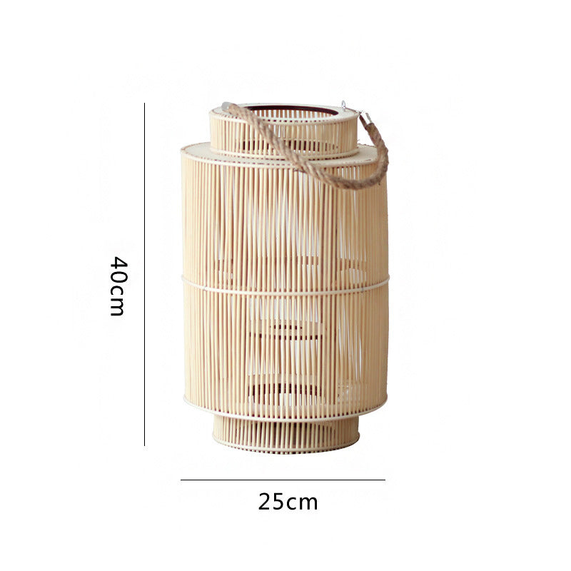 Decorative Rattan Lantern Bowlift