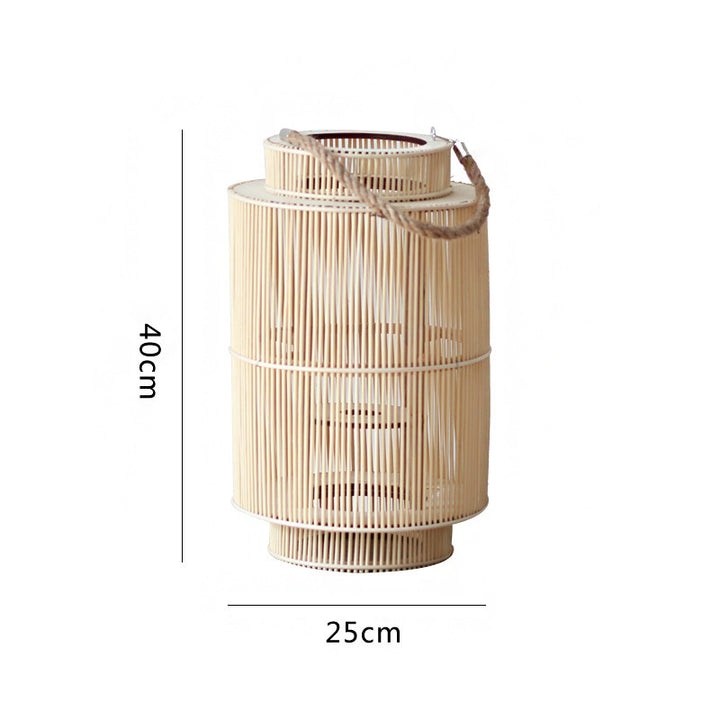 Decorative Rattan Lantern Bowlift