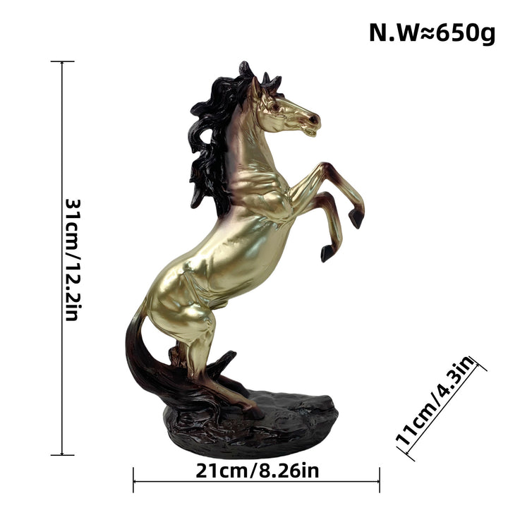 Decorative horse sculpture Bowlift