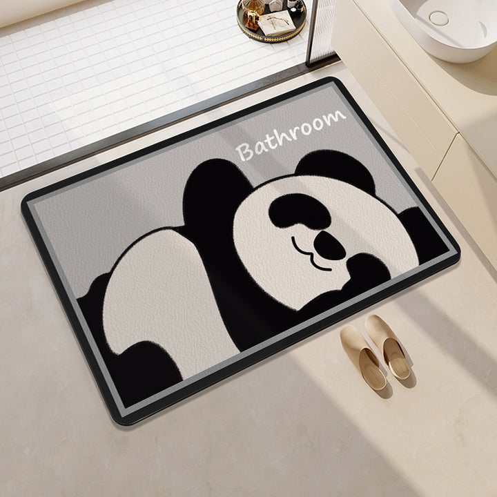 Modern Geometric Bath Mat Bowlift
