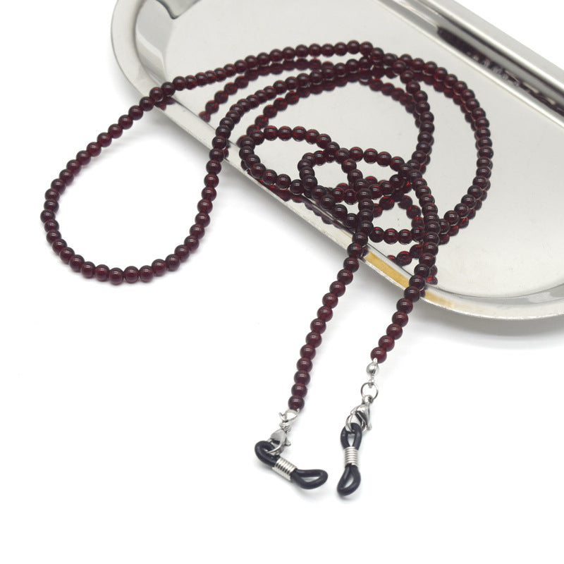 Stylish Beaded Eyewear Chain Bowlift