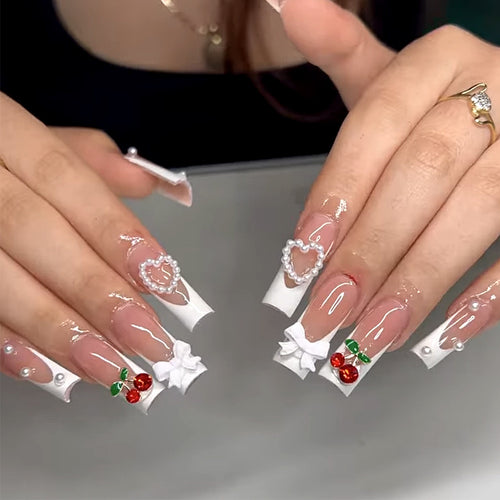 Decorative 3D Nail Art Extensions Bowlift