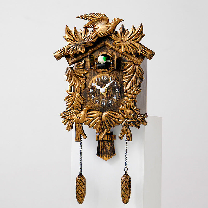 Cuckoo clock in modern design Bowlift