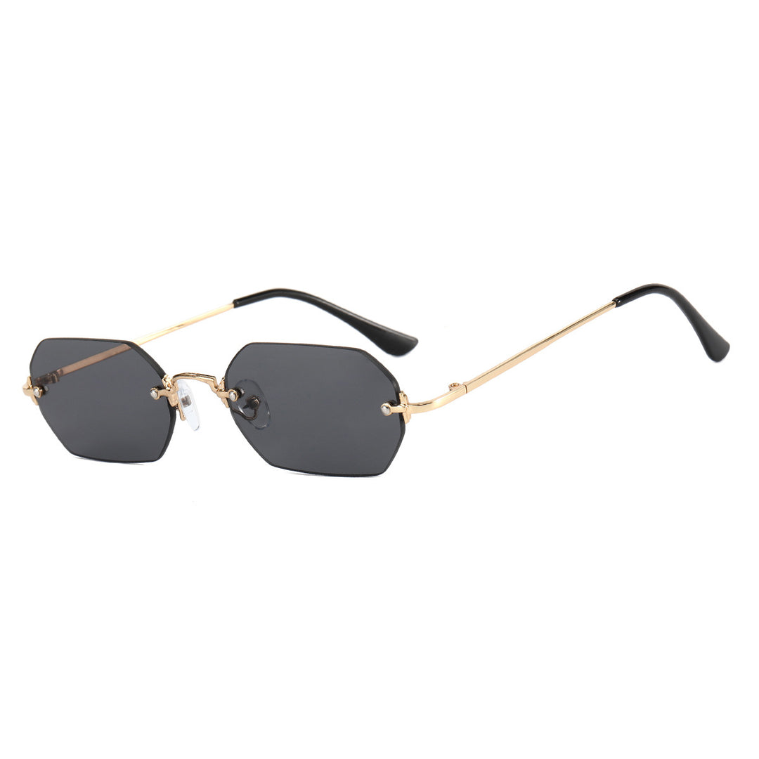 Women’s fashionable sunglasses with innovative hexagonal design and UV protection Bowlift