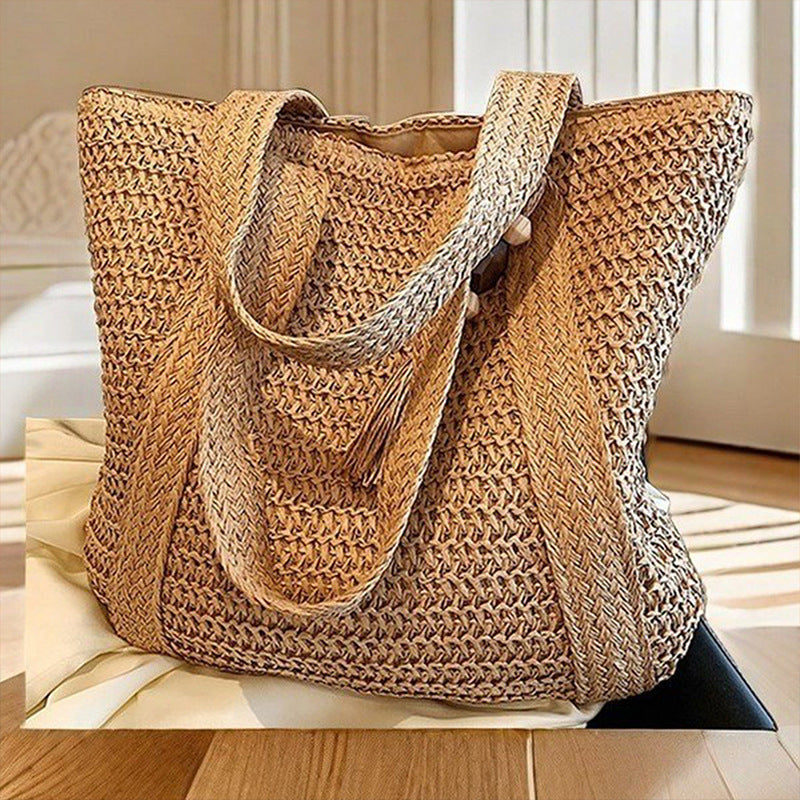 Handmade Beach Bag Made of High-Quality Natural Material Bowlift