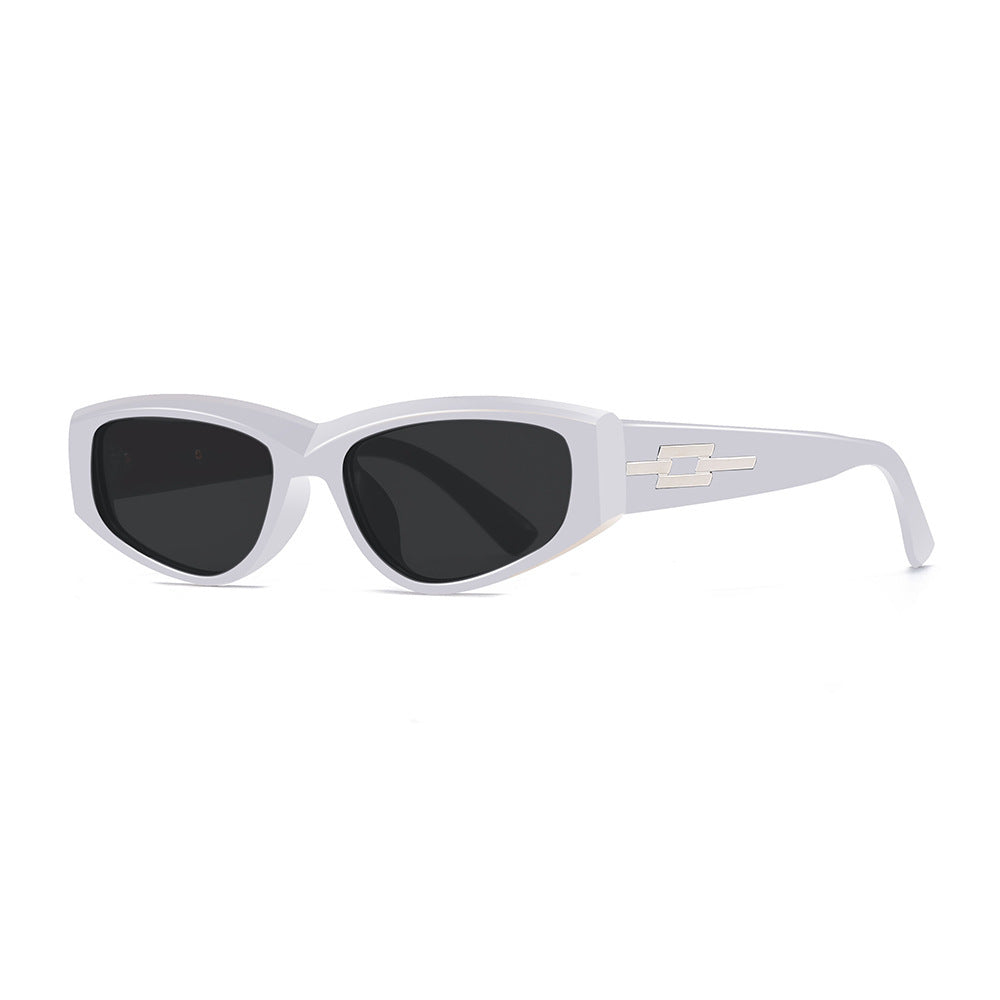 Women's Cat-Eye Sunglasses with high-quality transparent frame and UV protection Bowlift