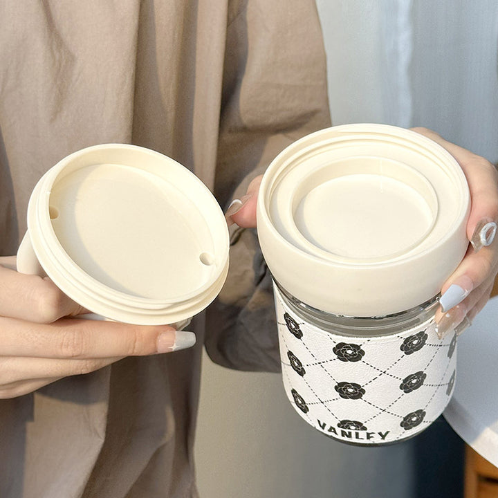 Women's Insulated Mug with High-Quality Handle Bowlift