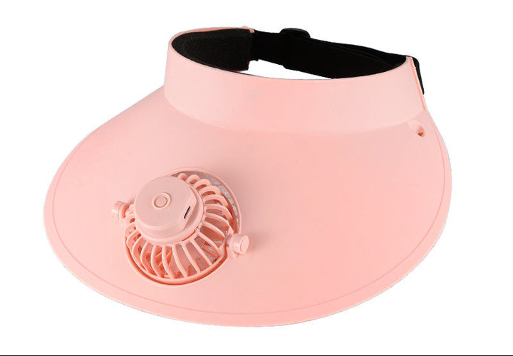 Women's Hat with Integrated Fan Bowlift