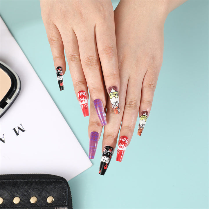 Creative Nail Tips Artificial Nails Bowlift
