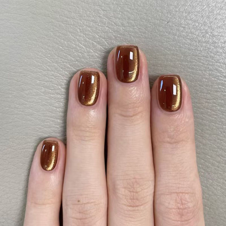Artificial nails with modern night motif Bowlift