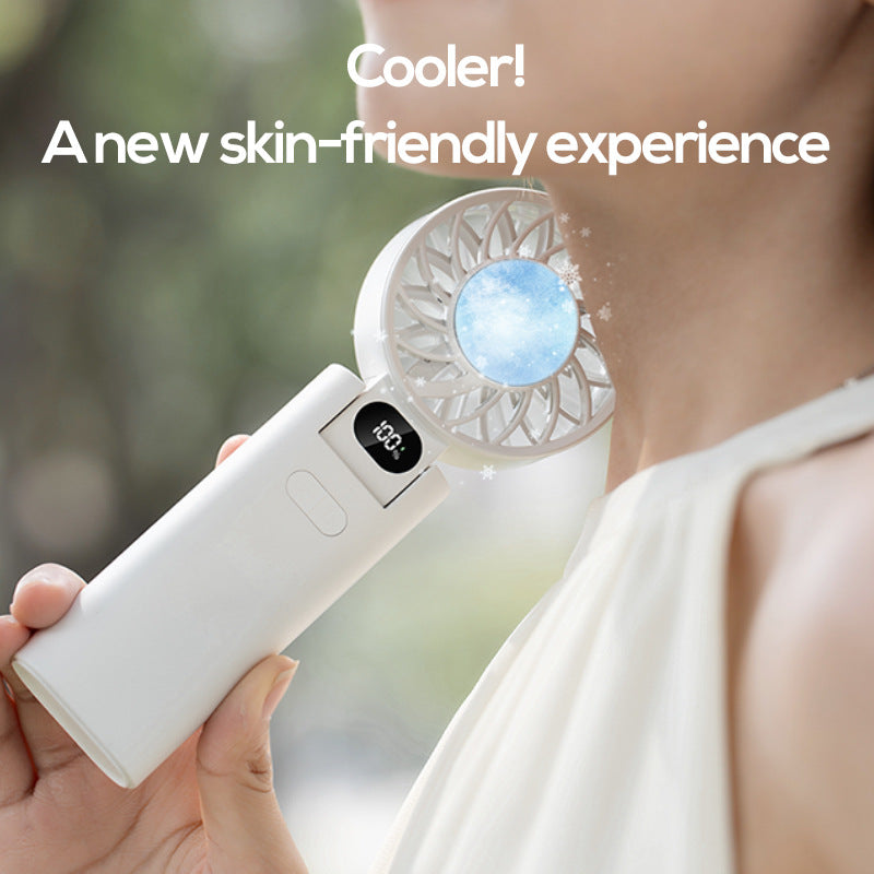 Unisex Compact Rechargeable Personal Cooling Fan Bowlift