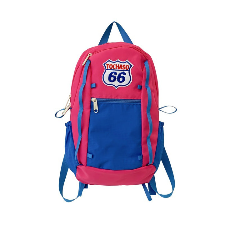 Colorful Patchwork Backpack Bowlift