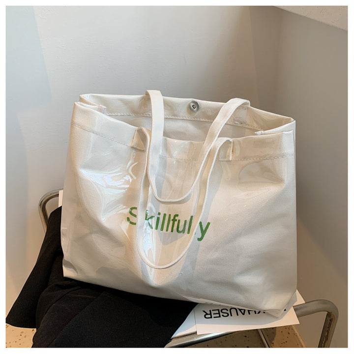 Spacious and Transparent Tote Bag Bowlift