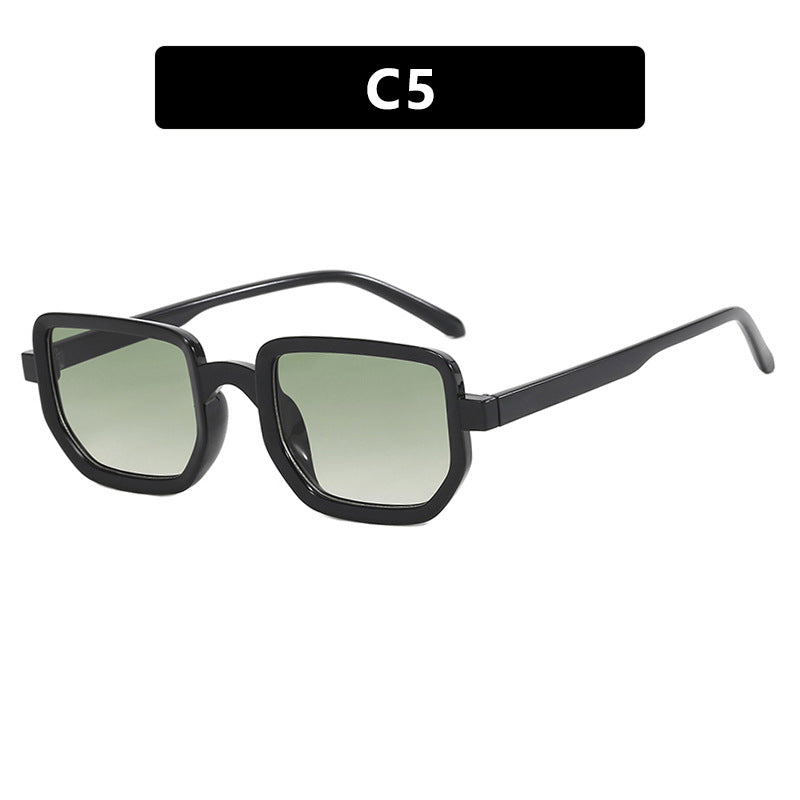 Women's geometric sunglasses with stylish frame and protective lenses Bowlift