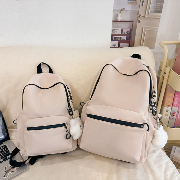Chic Multi-Pocketed Casual Backpack Set Bowlift