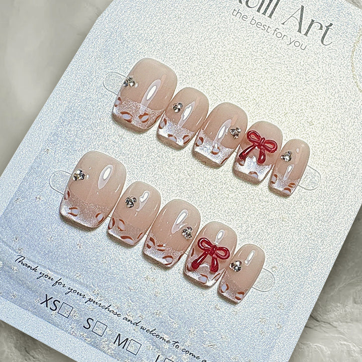 Fashionable Press-On Nails Bowlift