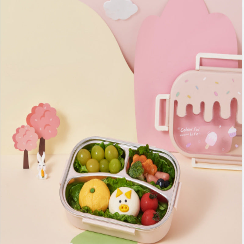 Cute Themed Multi-Compartment Lunch Box