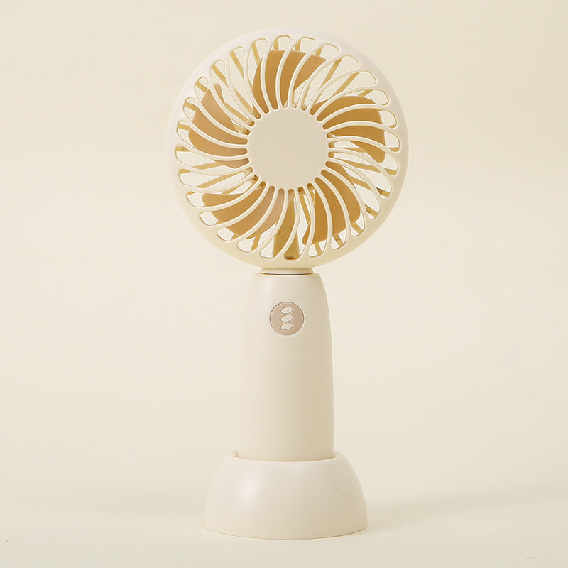 Unisex Rechargeable Portable Handheld Fan Bowlift