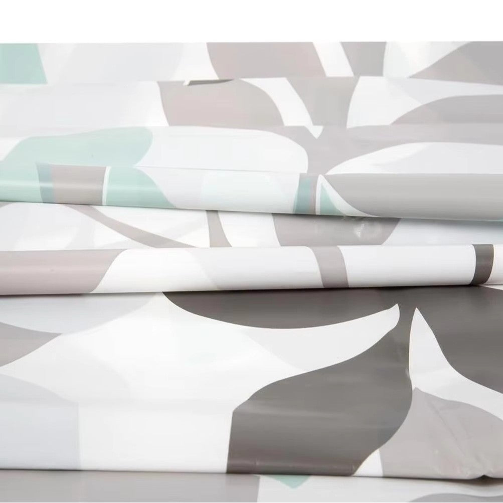 Floral Print Shower Curtain Bowlift