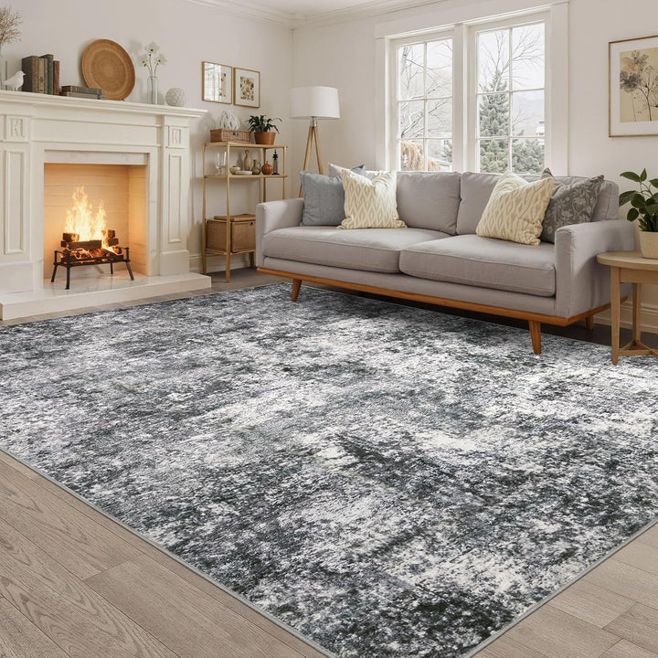 Vintage-inspired Textured Area Rug